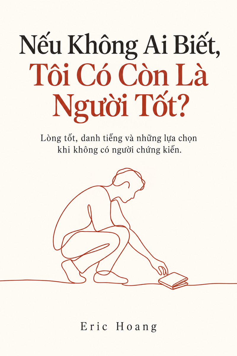 Bìa Nếu Không Ai Biết, Tôi Có Còn Là Người Tốt?
