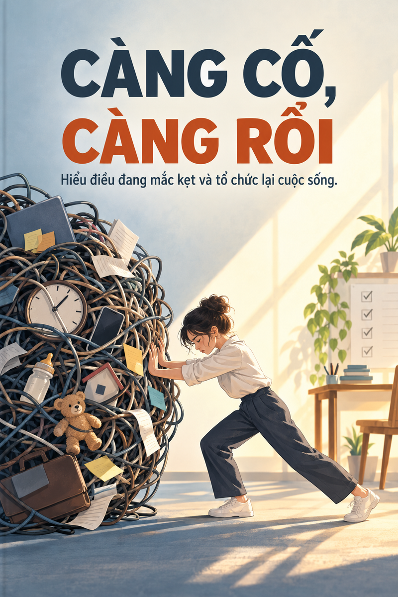 Bìa CÀNG CỐ, CÀNG RỐI